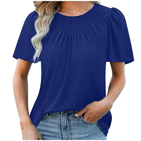 

WXLWZYWL White Tank Tops Women Womens Basic Tops Maternity Tank Tops for Pregnancy Women Softball Shirts Short Sleeve Blouses for Women Off the Shoulder Tops for Women