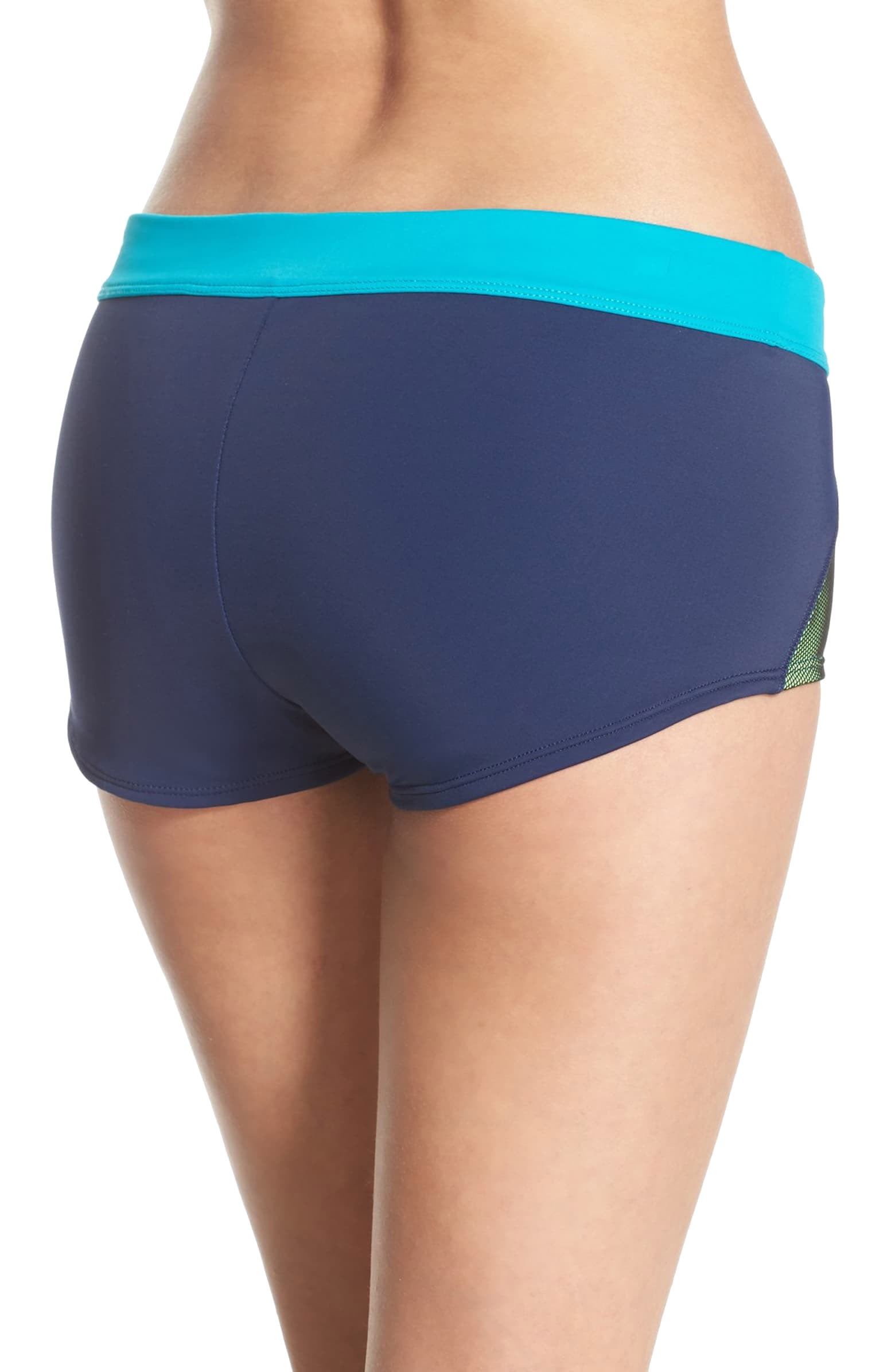 Nike colorblocked active swim boyshorts Clearance