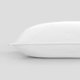 thumbnail image 3 of NY&C Home Cotton Shell Pillow White Duck Feather Filling, White, 20" x 28", 3 of 3