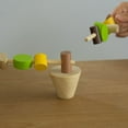 thumbnail image 4 of PlanToys® Stacking Logs Wooden Balancing & Construction Toy for Kids Ages 3+ | Montessori Educational Game that Builds Coordination, Fine Motor Skills & Problem-Solving | Eco-Friendly Toy, 4 of 5