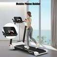 thumbnail image 4 of Gymax Tapis Roulant Électrique Pliant 2,25 Hp pour Course avec Écran LED Blanc, 4 of 10