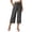 29# Dark Gray, variant on Capris for Women with Pockets Petite Pants Drawstring Casual Pull on Palazzo Trousers with Pockets Loose High Waisted Wide Leg Lounge Pants Navy S