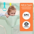 thumbnail image 2 of Baby Playpen, Extra Large Baby Playard, Baby Safety Play Yard for Infants Toddlers, Green, 2 of 6
