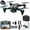 Black, variant on 2.4G Drone with Dual 1080P Camera & 4.3in Screen,Brushless Motor RC Quadcopter,App Control,Headless Mode,360° Obstacle Avoidance(Under 250g)