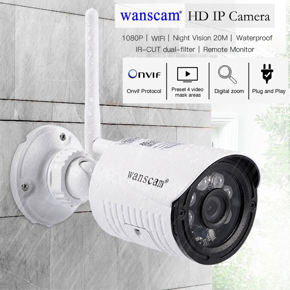 wireless waterproof outdoor security cameras