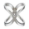 thumbnail image 2 of Dengmore Scarf Buckle Scarf Ring Clip Holder Silk Scarves Brooch Women X Shape Pins Cross Scarf Buckle, 2 of 5