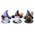 thumbnail image 2 of 3PCS Halloween Gnomes Decorations for Home, Small Resin Funny Garden Gnomes Statues for Outdoor Decor, Halloween Pumpkin Figurine Gift for Table Centerpiece Decor, 2 of 9