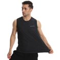 thumbnail image 2 of Men’s BIG and TALL 2 Pack Active Gym Sleeveless Shirts Crew Neck Muscle Tank Top, 2 of 5