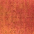 thumbnail image 1 of Ahgly Company Indoor Square Oriental Orange Industrial Area Rugs, 5' Square, 1 of 4