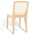 thumbnail image 5 of SAFAVIEH Couture Frank Natural Rattan Solid Dining Side Chair, Natural (Set of 2), 5 of 5