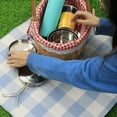 thumbnail image 3 of Arealer Outdoor Stainless-Steel Camping Cookware Set Hiking Backpacking Cooking Picnic Bowl Pot Set, 3 of 7