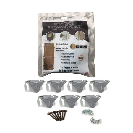 Kit d'Installation de Porte EZ-Hang - Suspension de Porte Rapide et Facile : Pas de Cales Requises