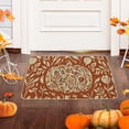 thumbnail image 5 of Oioii Welcome Fall Front Door Mat Outside Entrance 15.3x23.6in Autumn Halloween Thanksgiving Pumpkin Leaves Doormat Outdoor Entrance Home Decor, 5 of 6