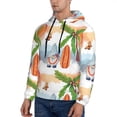 thumbnail image 3 of Sigee Gnome and Surfing for Men's Pullover Hoodie Sweatshirts Adult Casual Long Sleeve Sweatshirts ,Sizes S-4XL-Small, 3 of 7