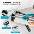 thumbnail image 4 of KFFKFF Hand-Operated Tile Slicer, 48-inch, Suitable for Porcelain and Ceramic Tiles, Equipped with Tungsten Carbide Cutting Disc, Infrared Alignment, Non-Slip Foot Design, Dual Guide Rails, 4 of 9