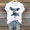 thumbnail image 1 of Tejiojio Women's Animal Printed T-shirt Casual Round Neck Short Sleeve Blouses S-2XL, 1 of 4