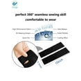 thumbnail image 6 of Deago UV Sun Protection Cooling Sleeves Unisex, Nylon Black, 4 Pieces 2 Pairs, 6 of 10