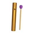 thumbnail image 1 of Milaget Wah Wah Tube Aluminium Hand Percussion Instrument for Performance KTV Adults Yellow, 1 of 9