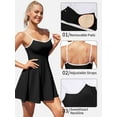 thumbnail image 4 of Attraco Womens Tennis Dress with Shorts Tennis Dress Workout Adjustable Exercise Dress Activewear, 4 of 8