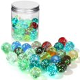 thumbnail image 1 of Marbles Bulk, 40pcs/set Marbles Glow In The Dark For Marble Run Game, Colorful G, 1 of 5