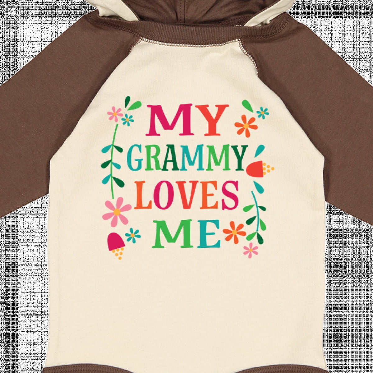 Inktastic My Grammy Loves Me Girls Apparel Girls Long Sleeve Baby Bodysuit