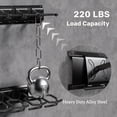 thumbnail image 2 of Gun Rack,Blacksmith Wall Mount Heavy Duty Rifles Rack with Stainless Steel for 1 Slot, 2 of 6