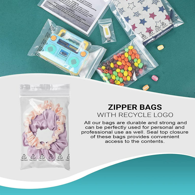 4 x 6 Ziplock Bags 2 Mil - Clearzip