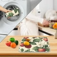 thumbnail image 3 of Yayeee Dish Drying Mat for Kitchen Counter 16" x 18" Microfiber Super Absorbent Coffee Decorative Pad, Beige Strawberry, 3 of 9