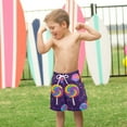 thumbnail image 4 of FORMRS Boys Swim Trunks Quick Dry Mesh Liner Boardshorts Sizes XS-XL, Candy Carnival, 4 of 7