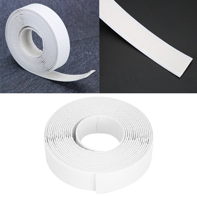 PE + Butyl Goma Impermeable Cinta adhesiva de Inodoro, Tira de Sellado, Ampliamento Utilizado para el Baña de la Cocina Piso de Ducha Blanca y Protector de Borde de La Pared