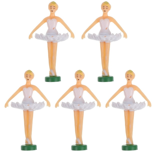5 cajas de música para muñecas de ballet, decoraciones para muñecas de ballet, adornos para bailarinas