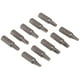 thumbnail image 2 of Juego de puntas de brocas DEWALT DW2202B10 #2 con hueco cuadrado de 1 pulgada (paquete de 10), 2 of 5