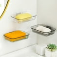 thumbnail image 4 of Innovative Draining Soap Dish With Drain Soap Holder Easy Cleaning Adhesive Type, 4 of 14