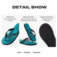 thumbnail image 5 of Men's Summer Anti-Slip Outdoor Flip-Flops with Clips Clip-On Sandals Rubber Beach Shoes Men's Fashionable, 5 of 7