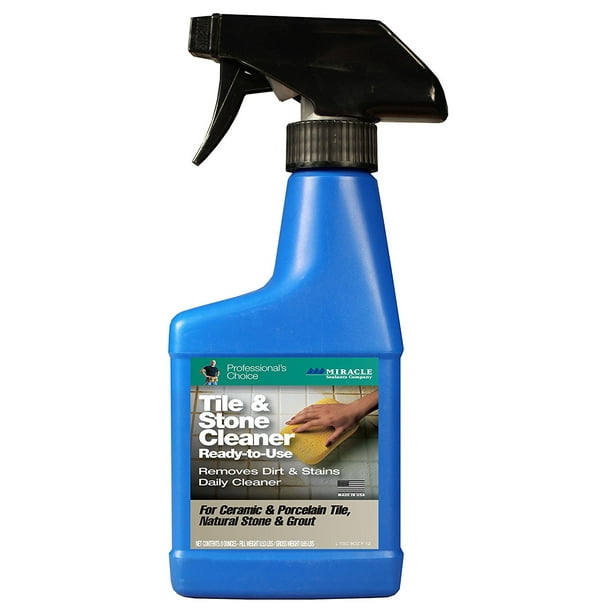 Miracle Sealants TSC 8OZ SG Tile and Stone Cleaner, 8 oz. Spray Bottle