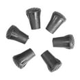thumbnail image 1 of 6pcs Replacement Trekking Pole Tip End , Durable Lightweight Walking Stick Protector, Prevent Sliding in Any Terrain, Protect Stick Tip, 1 of 8