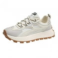 thumbnail image 3 of Zapatillas de deporte de gruesa jinwen cómodas suela gruesa malla transpirable Gris 36, 3 of 8