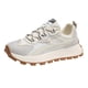 thumbnail image 4 of Zapatillas de deporte gruesas para mujer, malla antideslizante, cómodas, transpirables, zapatos informales para mujer, zapatos de verano para caminar gris 37 Yinane zapatillas casuales de mujer, 4 of 8