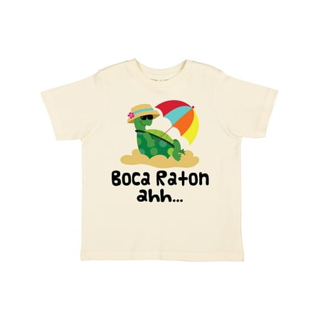 

Inktastic Boca Raton Florida Gift Toddler Toddler Girl T-Shirt