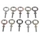 thumbnail image 1 of 10pcs Metal Bottle Opener Blanks Stainless Steel Bottle Opener Inserts Kit Threaded Beer Opener, 1 of 5