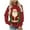 1#Red, variant on Heisall Womens Sweatshirts Christmas Vintage Print Round Neck Loose Casual Sporty Long Sleeve Fleece-Lined Fall Winter 2025 Fashion Tops