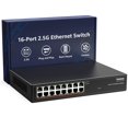 thumbnail image 1 of Switch Ethernet YuanLey YS25-1600 de 16 puertos 2.5G sin ventilador, 1 of 7