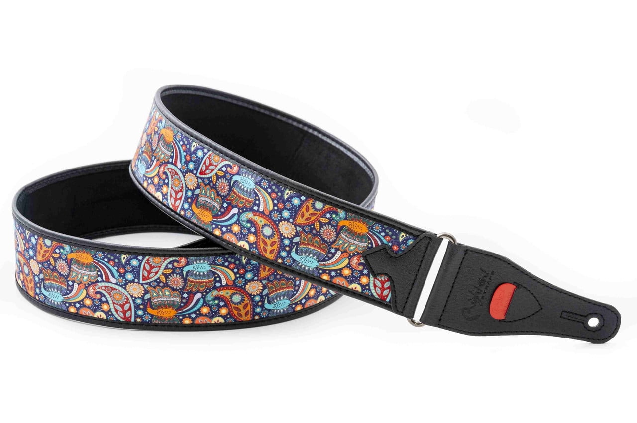 RightOn! Straps Talisman KASHMIR Blue Guitar Strap