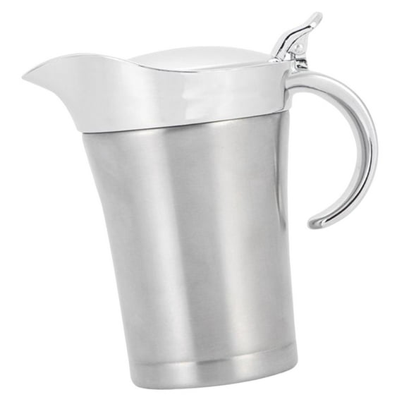 Gravy Boat, Stainless Steel Double Wall Insulated Gravy Sauce Boat, Sauce Jug