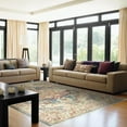 thumbnail image 5 of Dynamic Rugs JN286882530 2 ft. 2 in. x 7 ft. 5 in. Juno 6882 Rectangle Transitional Area Rug - 530 Navy & Red, 5 of 5