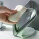 thumbnail image 4 of Bathroom Soap Holder Leaf Shape Dish Soap Kitchen Sponge Soap Box Storage Non-slip Drain Soap Case, 4 of 5