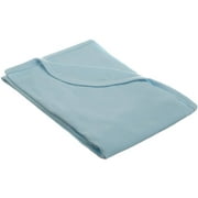 American Baby Company 30 X 40 - Soft 100% Natural Cotton Thermal/Waffle Swaddle Blanket, Blue