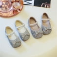 thumbnail image 6 of NOKIO Children'S Mary Jane Flats Girls' Stylish Sandals Bowknot Performance Dance Shoes For Girls Childrens Shoes Pearl Rhinestones Shining Kids Princess Shoes Gel Sandals For Toddler Girls, 6 of 6