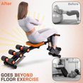 thumbnail image 5 of Nanly Ab Machine, Ab Workout Bench for Home Gym, Multi-Functional Adjustable Ab Crunch Machine, Ab Exercise Equipment for Total Body Workout, 5 of 10