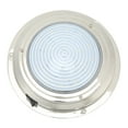 thumbnail image 3 of Acouto 6.5in Boat LED Courtesy Light 12VDC 18 LED Lamp Beads 316 Stainless Steel IP65 Waterproof For  RV Bathroom Hallway, 3 of 8